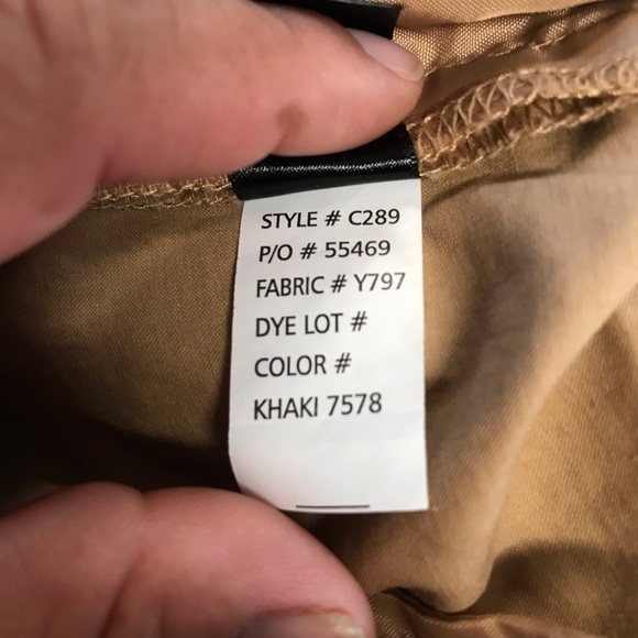 Willi Smith Straight Capri Pants Women’s Size 10 Color Khaki Low Rise Pocket’s. - Picture 8 of 15